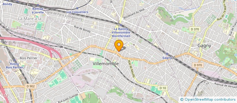localisation de l'entreprise PHARMACIE DES ARTS à VILLEMOMBLE