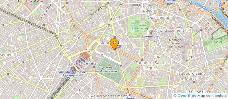 localisation de l'entreprise PHARMACIE DES ARTS ET DES SCIENCES BENAYACHE  PARIS