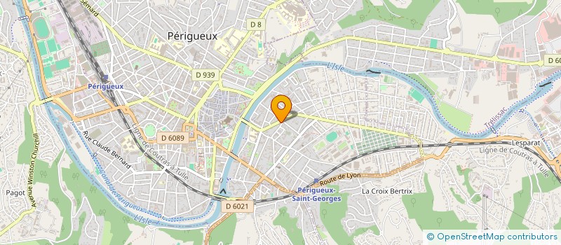 localisation de l'entreprise PHARMACIE DES BARRIS à PERIGUEUX