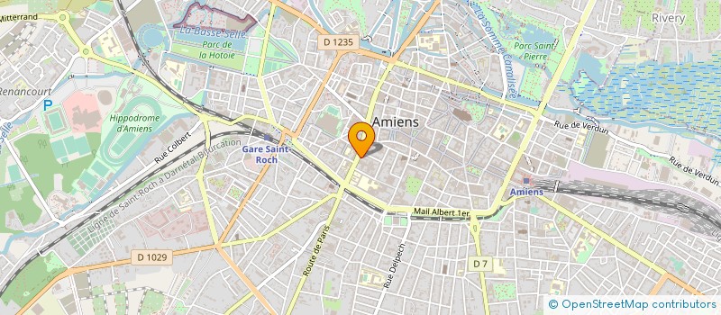 localisation de l'entreprise PHARMACIE DES BEAUX ARTS à AMIENS