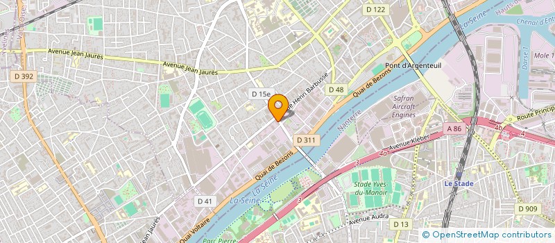 localisation de l'entreprise PHARMACIE DES BERGES DE SEINE  ARGENTEUIL