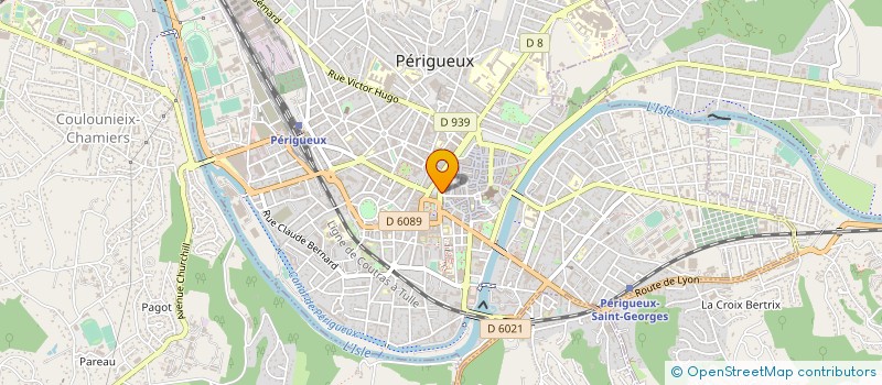 localisation de l'entreprise PHARMACIE DES BOULEVARDS à PERIGUEUX
