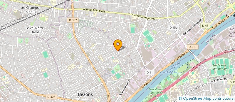 localisation de l'entreprise PHARMACIE DES BRIGADIERES  BEZONS