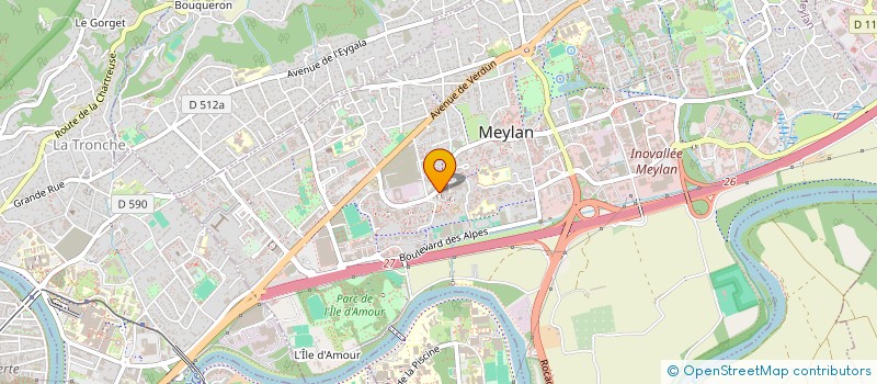 localisation de l'entreprise PHARMACIE DES BUCLOS à MEYLAN