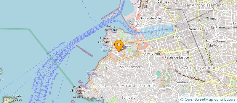 localisation de l'entreprise PHARMACIE DES CARDINALES à MARSEILLE