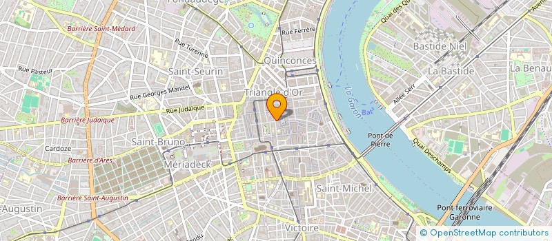 localisation de l'entreprise PHARMACIE DES CARMES à BORDEAUX