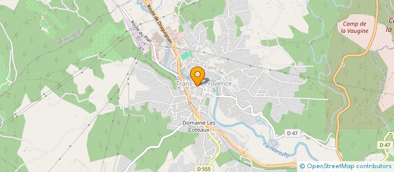 localisation de l'entreprise PHARMACIE DES CASCADES à TRANS-EN-PROVENCE