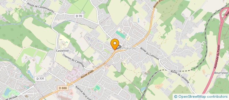 localisation de l'entreprise PHARMACIE DES CEDRES  CASTELMAUROU