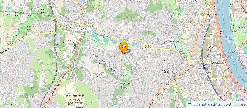 localisation de l'entreprise PHARMACIE DES CELESTINS à OULLINS-PIERRE-BENITE