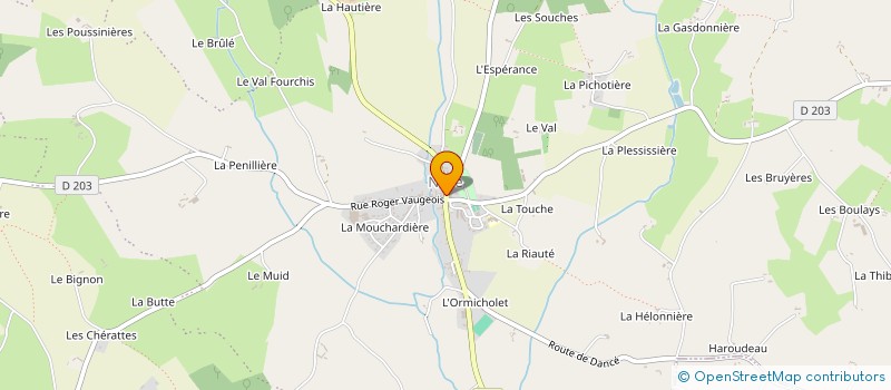 localisation de l'entreprise PHARMACIE DES COLLINES à PERCHE-EN-NOCE