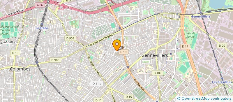 localisation de l'entreprise PHARMACIE DES COURTILLES à ASNIERES-SUR-SEINE