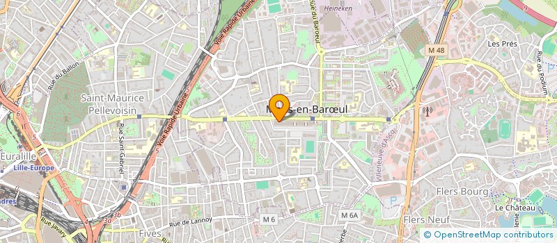 localisation de l'entreprise PHARMACIE DES DEUX TOURS  MONS-EN-BARUL