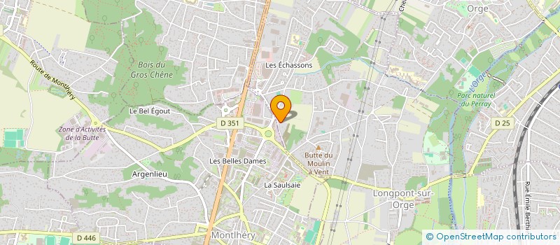 localisation de l'entreprise PHARMACIE DES ECHASSONS à LONGPONT-SUR-ORGE