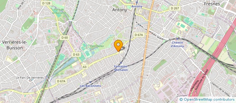 localisation de l'entreprise PHARMACIE DES ECOLES à ANTONY