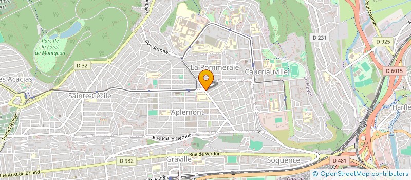 localisation de l'entreprise PHARMACIE DES ECOLES à LE HAVRE