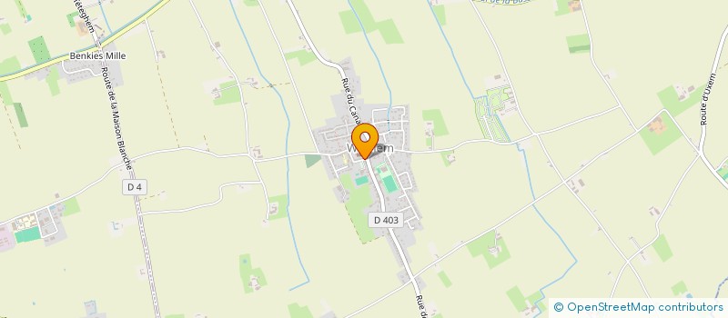 localisation de l'entreprise PHARMACIE DES FLANDRES  WARHEM