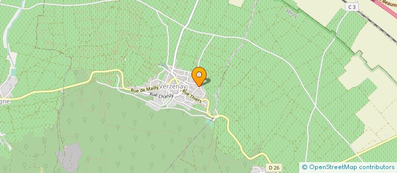 localisation de l'entreprise PHARMACIE DES GALIPES  VERZENAY