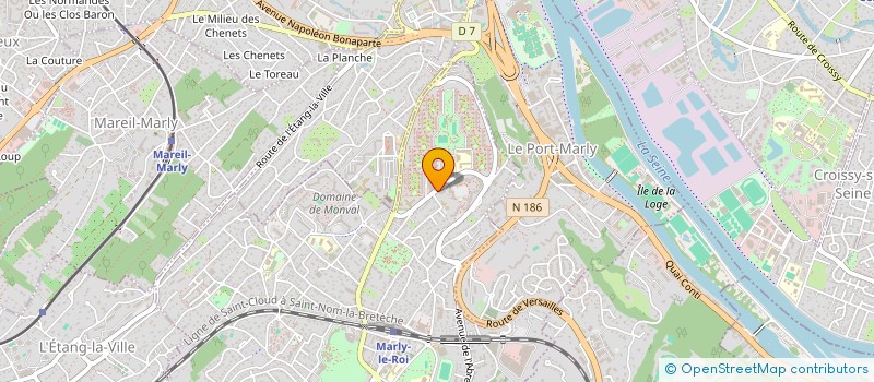 localisation de l'entreprise PHARMACIE DES GRANDES TERRES  MARLY-LE-ROI