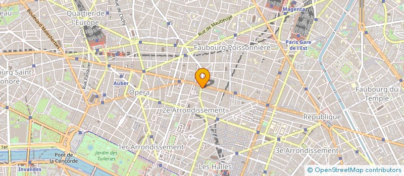 localisation de l'entreprise PHARMACIE DES GRANDS BOULEVARDS à PARIS