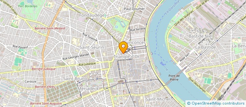 localisation de l'entreprise PHARMACIE DES GRANDS HOMMES à BORDEAUX