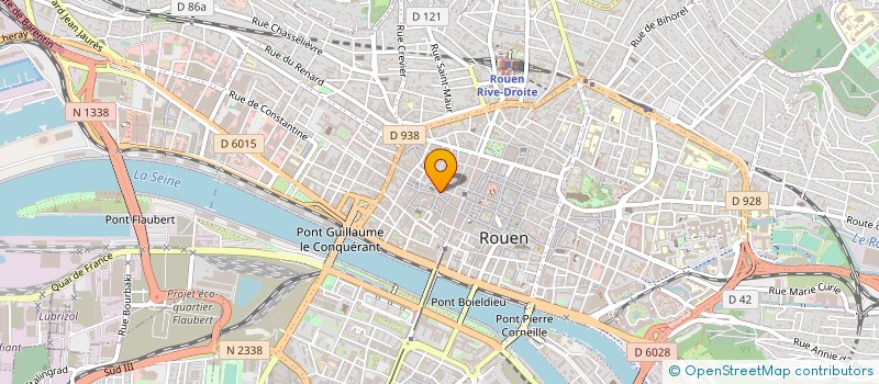 localisation de l'entreprise PHARMACIE DES HALLETTES  ROUEN