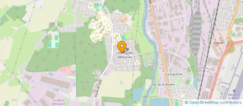 localisation de l'entreprise PHARMACIE DES HAUTES METAIRIES  ALLONNES