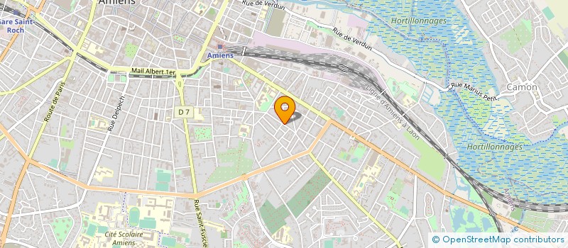 localisation de l'entreprise PHARMACIE DES HAUTS DE FRANCE à AMIENS