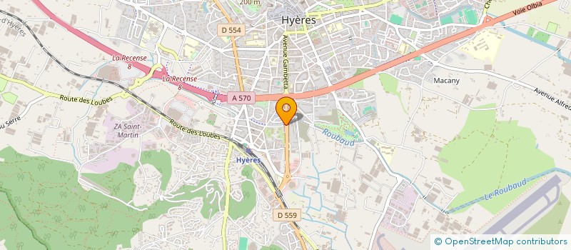 localisation de l'entreprise PHARMACIE DES ILES à HYERES