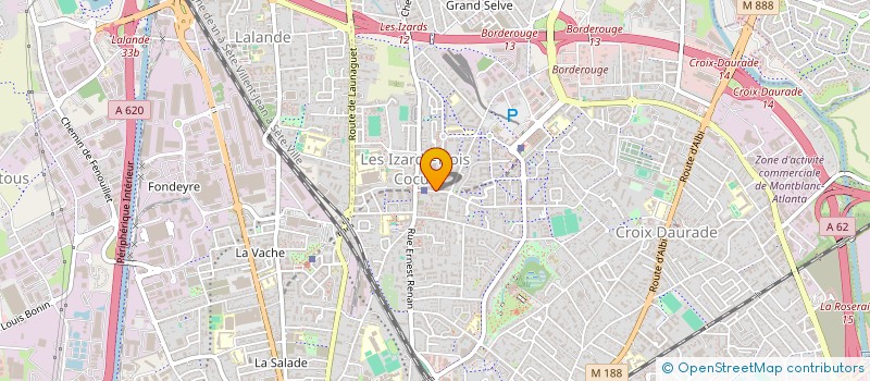 localisation de l'entreprise PHARMACIE DES IZARDS à TOULOUSE