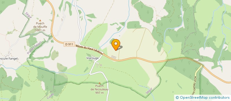 localisation de l'entreprise PHARMACIE DES LACS  PONT-DE-SALARS