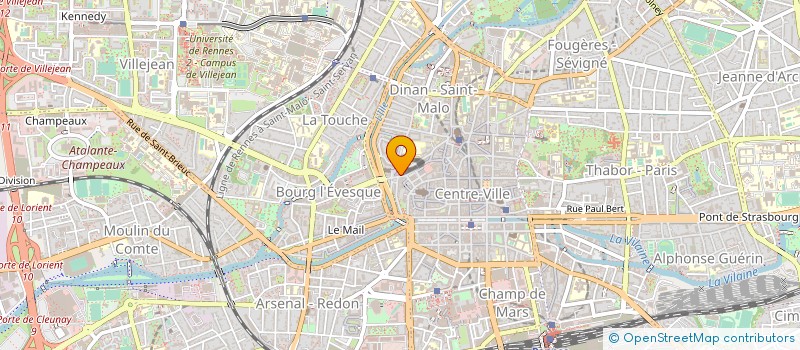 localisation de l'entreprise PHARMACIE DES LICES  RENNES