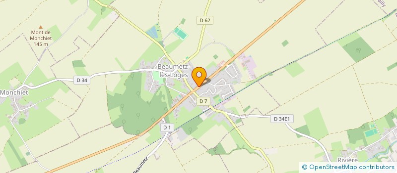 localisation de l'entreprise PHARMACIE DES LOGES  BEAUMETZ-LES-LOGES