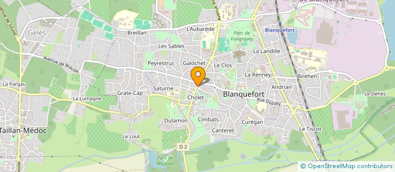 localisation de l'entreprise PHARMACIE DES LYCEES à BLANQUEFORT