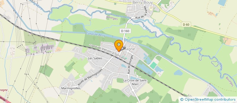 localisation de l'entreprise PHARMACIE DES MARAIS  MARMAGNE