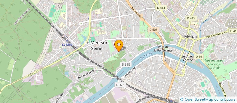 localisation de l'entreprise PHARMACIE DES MEZEREAUX à LE MEE-SUR-SEINE