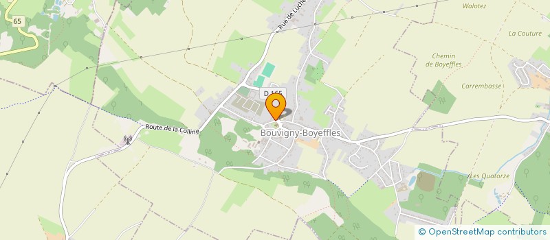 localisation de l'entreprise PHARMACIE DES MONTS D'ARTOIS  BOUVIGNY-BOYEFFLES