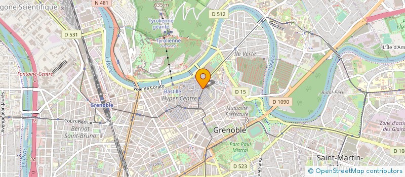 localisation de l'entreprise PHARMACIE DES MUSEES à GRENOBLE