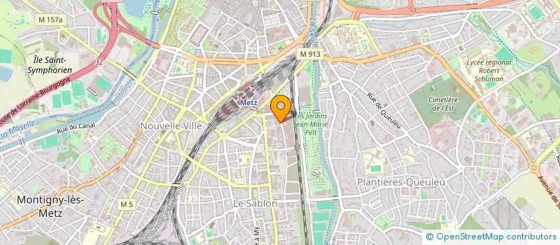 localisation de l'entreprise PHARMACIE DES MUSES  METZ