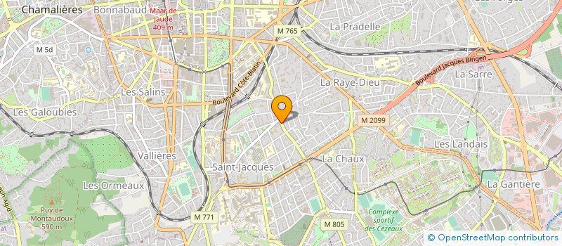 localisation de l'entreprise PHARMACIE DES NEUF SOLEILS  CLERMONT-FERRAND