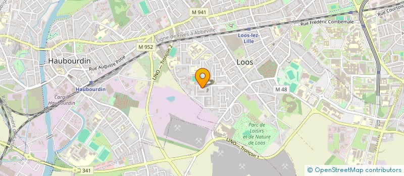 localisation de l'entreprise PHARMACIE DES OLIVEAUX  LOOS