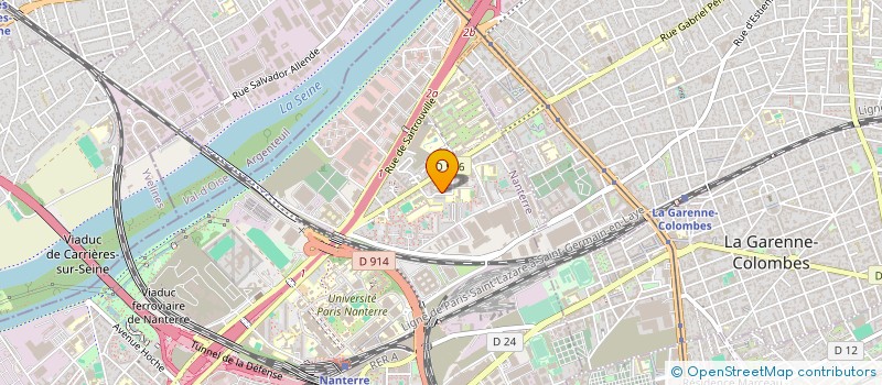 localisation de l'entreprise PHARMACIE DES PAQUERETTES à NANTERRE