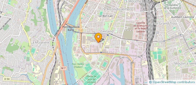 localisation de l'entreprise PHARMACIE DES PAVILLONS  LYON