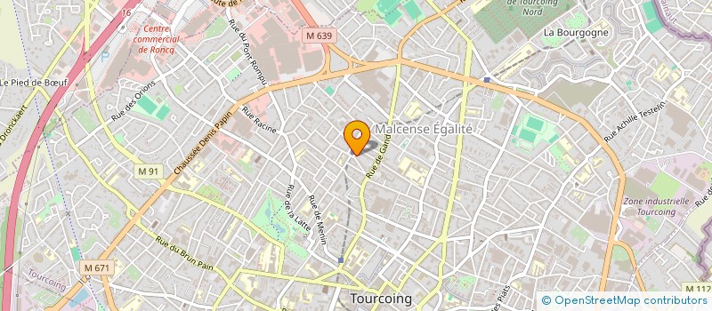 localisation de l'entreprise PHARMACIE DES PHALEMPINS  TOURCOING