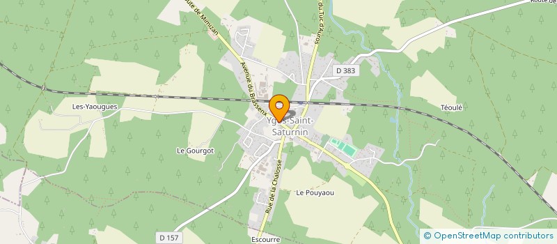 localisation de l'entreprise PHARMACIE DES PINS à YGOS-SAINT-SATURNIN