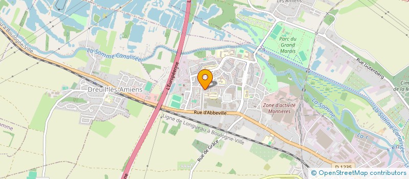 localisation de l'entreprise PHARMACIE DES PROVINCES  AMIENS