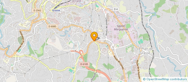 localisation de l'entreprise PHARMACIE DES QUATRE CHEMINS à GRASSE