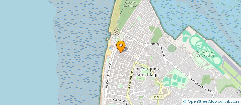 localisation de l'entreprise PHARMACIE DES QUATRE SAISONS à LE TOUQUET-PARIS-PLAGE