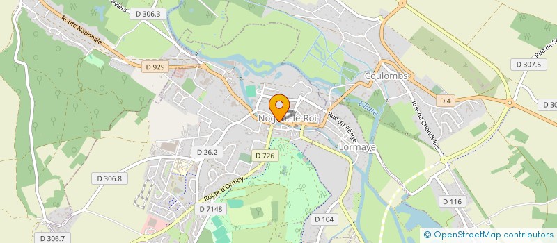 localisation de l'entreprise PHARMACIE DES REMPARTS à NOGENT-LE-ROI