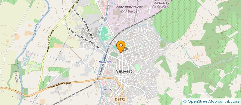 localisation de l'entreprise PHARMACIE DES SALADELLES à VAUVERT