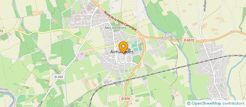localisation de l'entreprise PHARMACIE DES SALICORNES à AIMARGUES